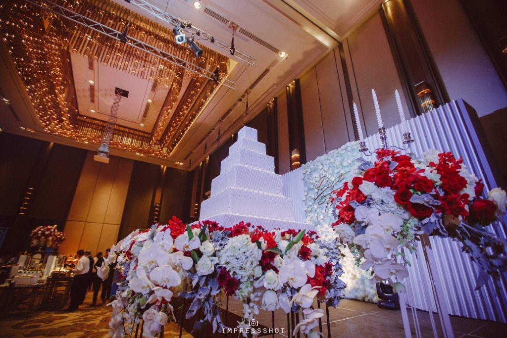 งานฉลองวิวาห์ คุณเบส & คุณต้น แต่งงานโรงแรม The Okura Prestigue