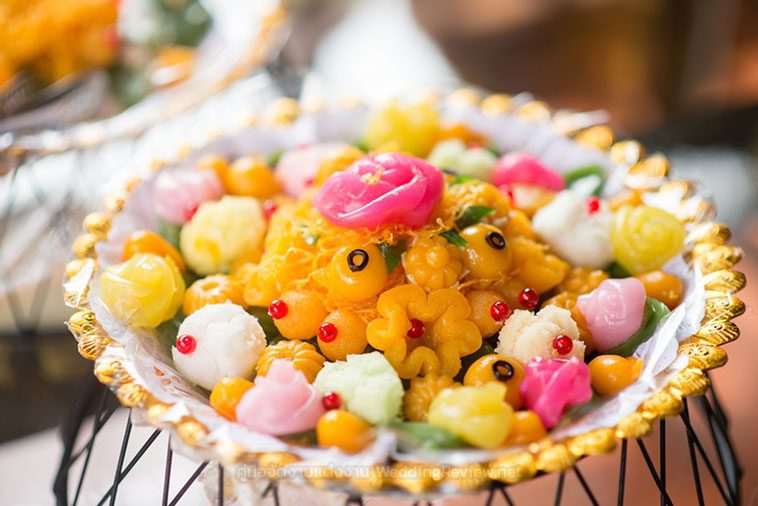 12 ขนมที่ใช้ในพิธีแต่งงานไทย สมัยโบราณ