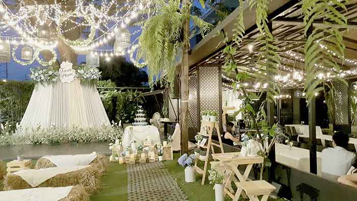 20 สถานที่จัดงานแต่งงานในสวน ยอดฮิต