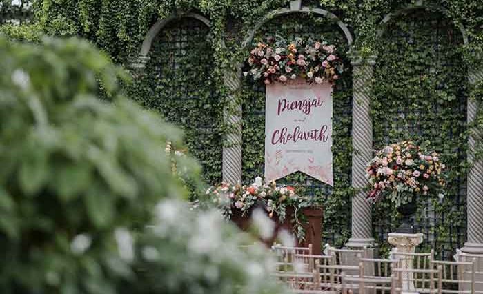 20 สถานที่จัดงานแต่งงานในสวน ยอดฮิต