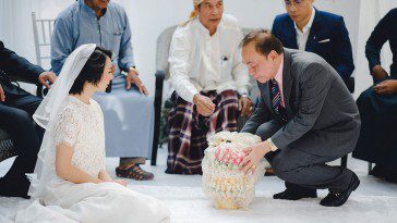 รีวิวจัดงานแต่งงานในสวน สไตล์คุณเมษ คุณทอม ที่ 'วังดินสอ'