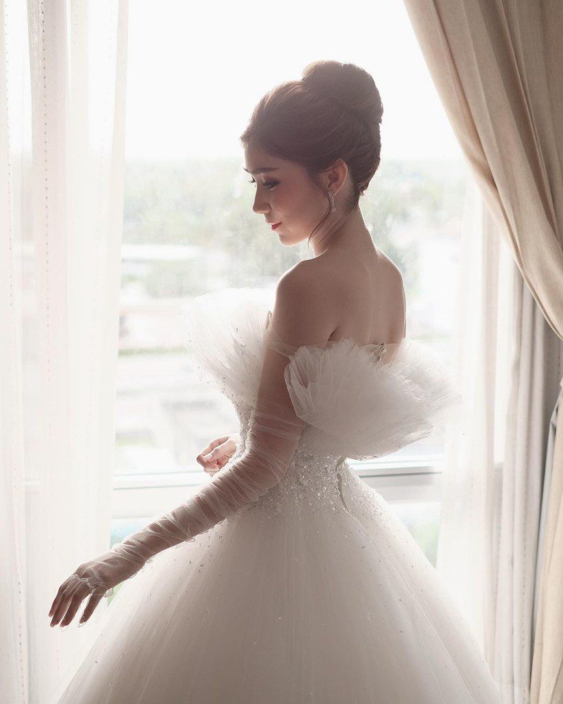 ทรงผมเจ้าสาว เกล้าผม