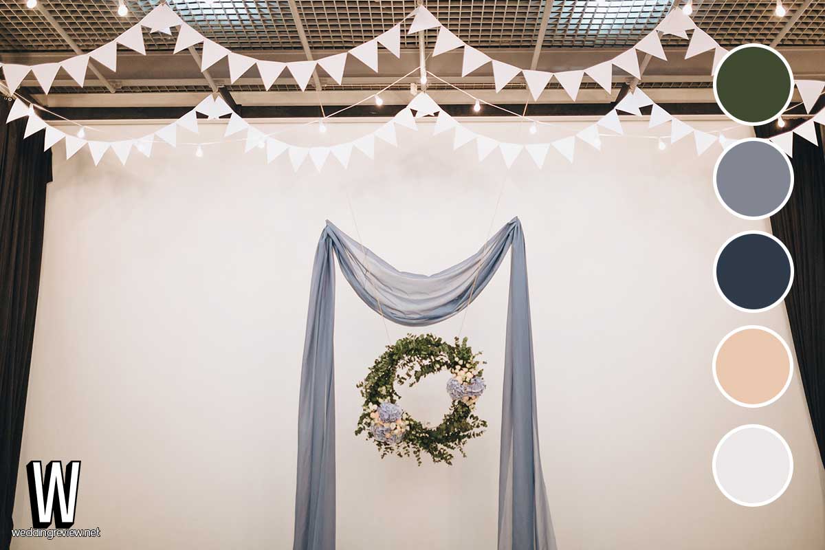 35 ไอเดีย แบ็คดรอปงานแต่ง & ธีมสี เก๋ ๆ