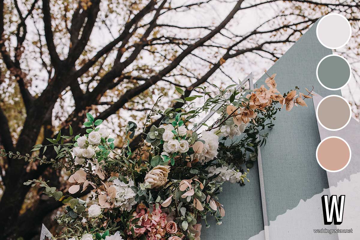 35 ไอเดีย แบ็คดรอปงานแต่ง & ธีมสี เก๋ ๆ