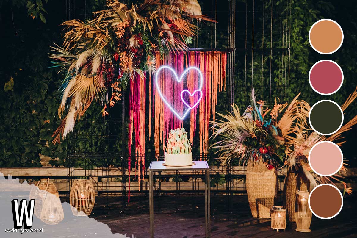 35 ไอเดีย แบ็คดรอปงานแต่ง & ธีมสี เก๋ ๆ