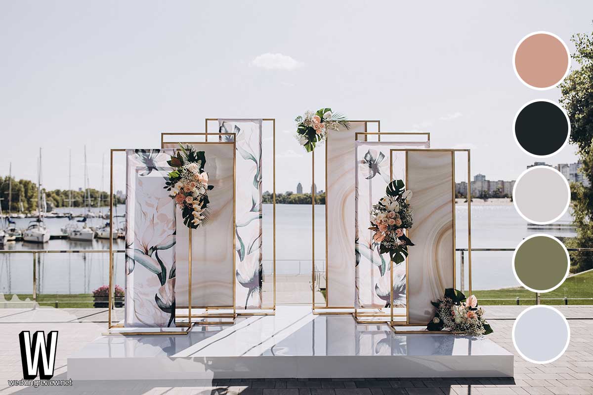 35 ไอเดีย แบ็คดรอปงานแต่ง & ธีมสี เก๋ ๆ