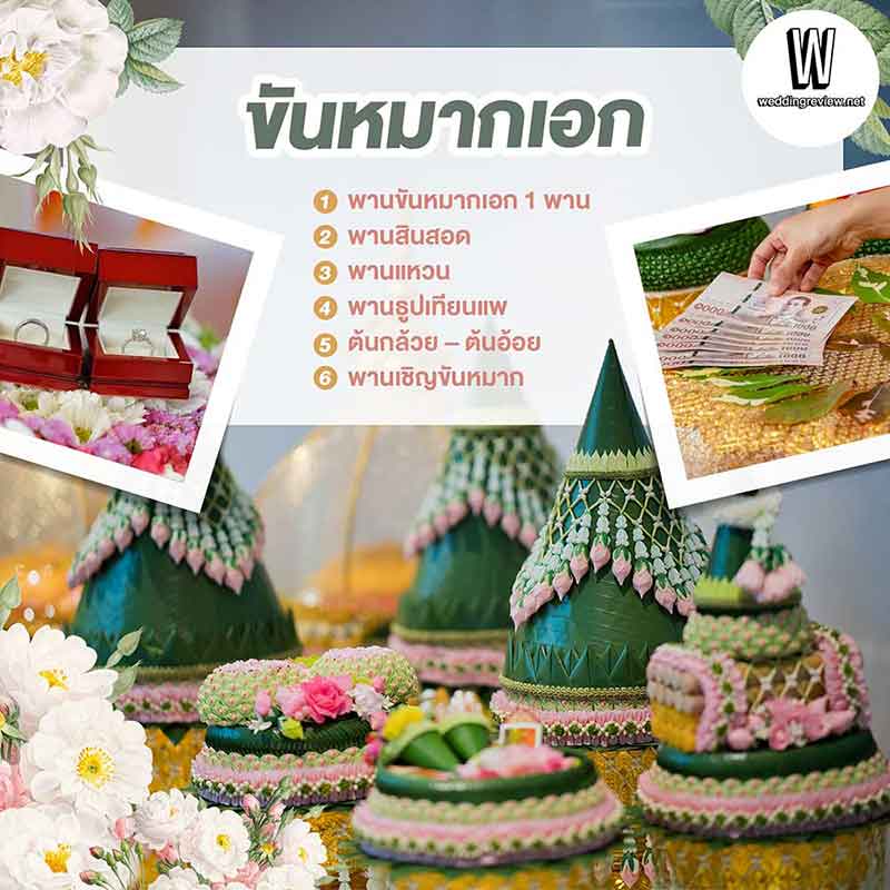 “ขันหมาก 9 คู่” มีอะไรบ้าง