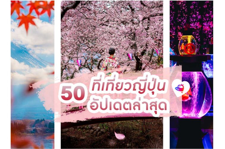 50 ที่เที่ยวญี่ปุ่น อัปเดตใหม่ล่าสุด – ไปเที่ยวญี่ปุ่นห้ามพลาด!