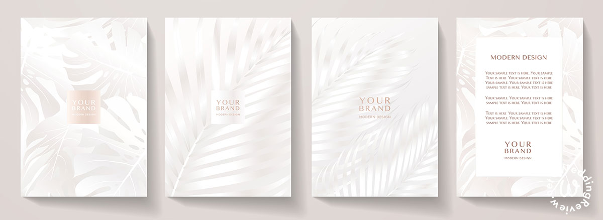 20 แบบ การ์ดแต่งงาน มินิมอล เรียบเก๋ ถูกใจ เข้ากับธีมงานแต่ง