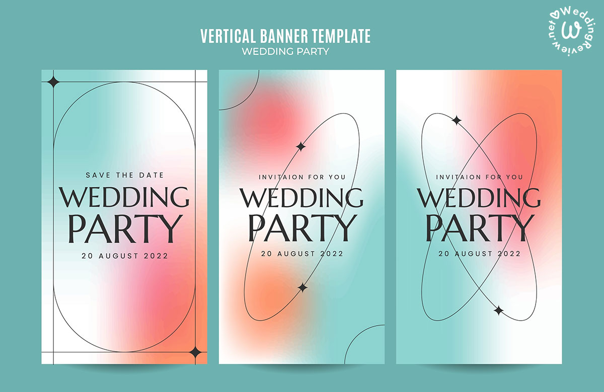 20 แบบ การ์ดแต่งงาน มินิมอล เรียบเก๋ ถูกใจ เข้ากับธีมงานแต่ง